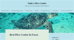 Desktop Screenshot of nuttysdivecentre.com
