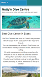 Mobile Screenshot of nuttysdivecentre.com